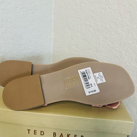 Ted Baker London‎ Halah Leather Sandal, Adjustable Strap, Size 10.5 Pink, NWT - Picture 4 of 16